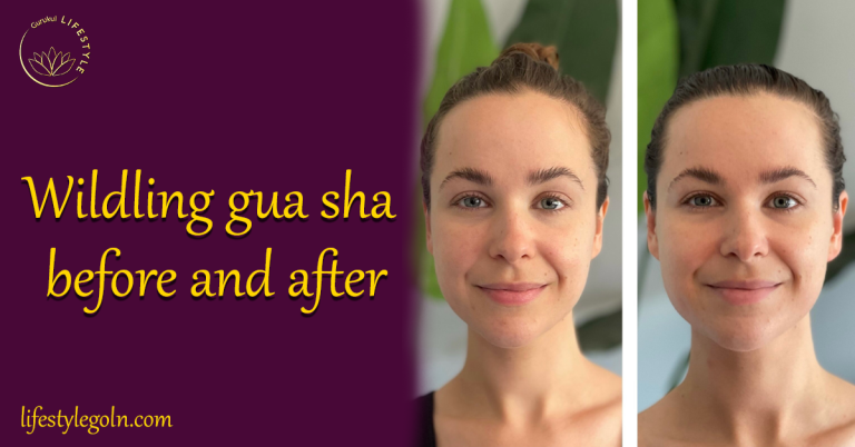 Wildling gua sha before and after