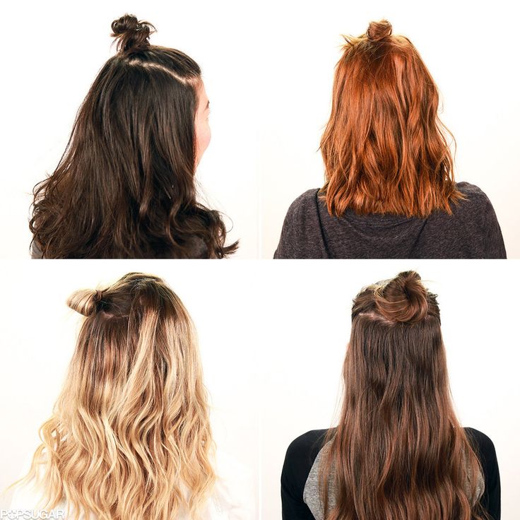 Easy half Bun 2 Easy half Bun | Hair Style